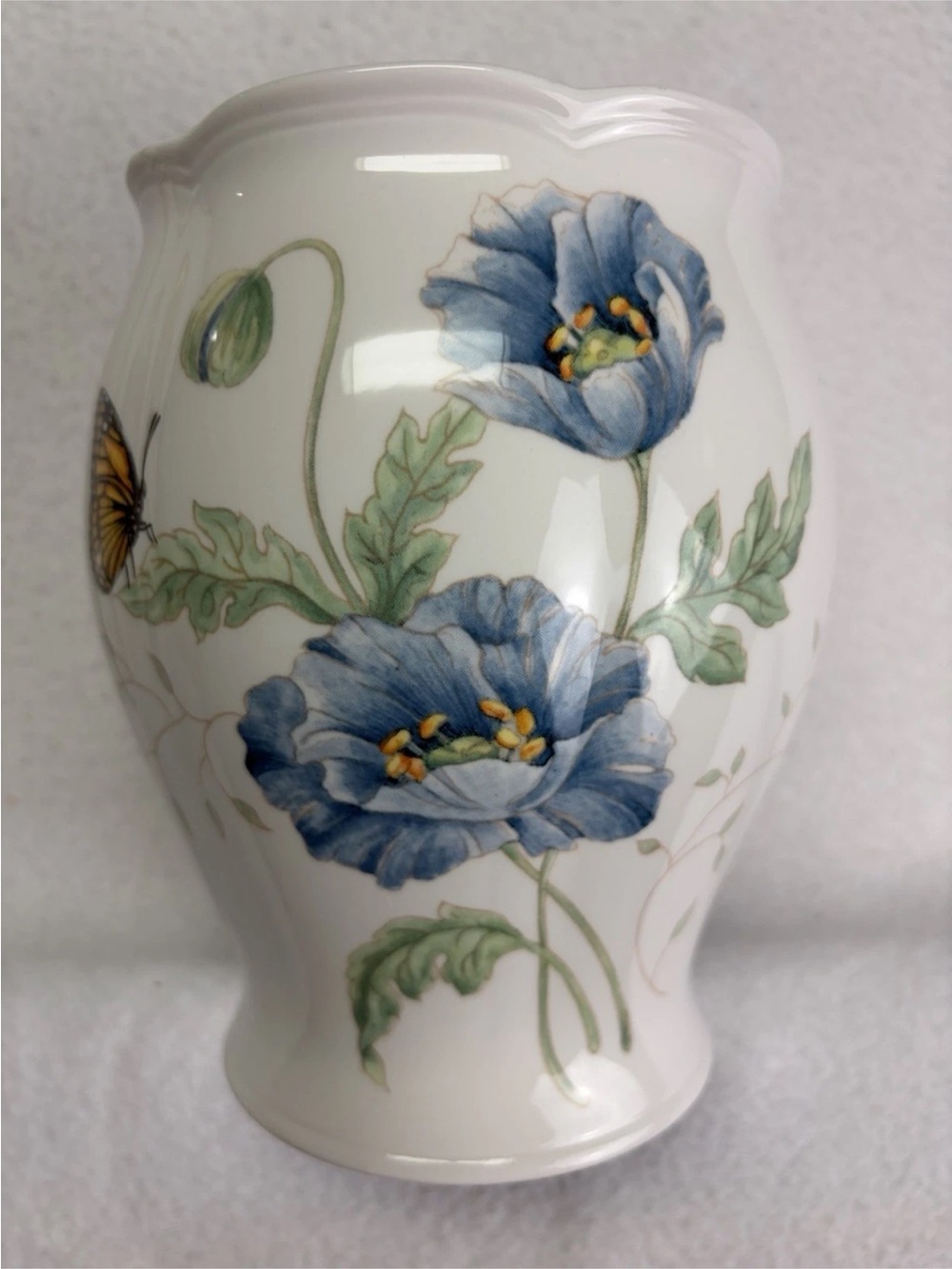 Lenox Butterfly Meadow Porcelain Small Canister with Monarch BRAND NEW W/tag - Picture 8 of 8